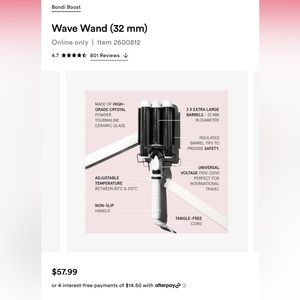 Hair wave wand